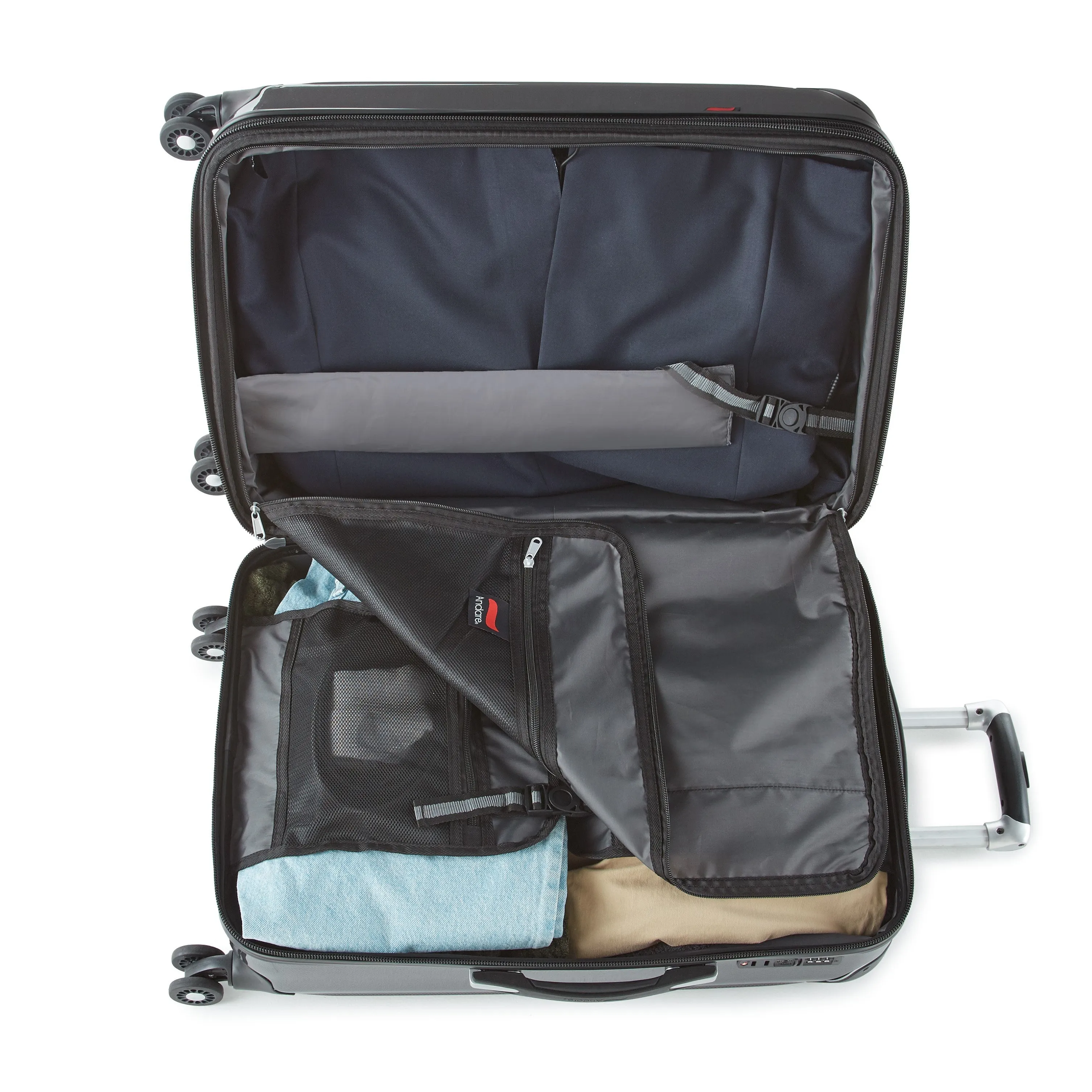 Andare Barcelona-3 20" Carry-on Exp. Hardside Spinner