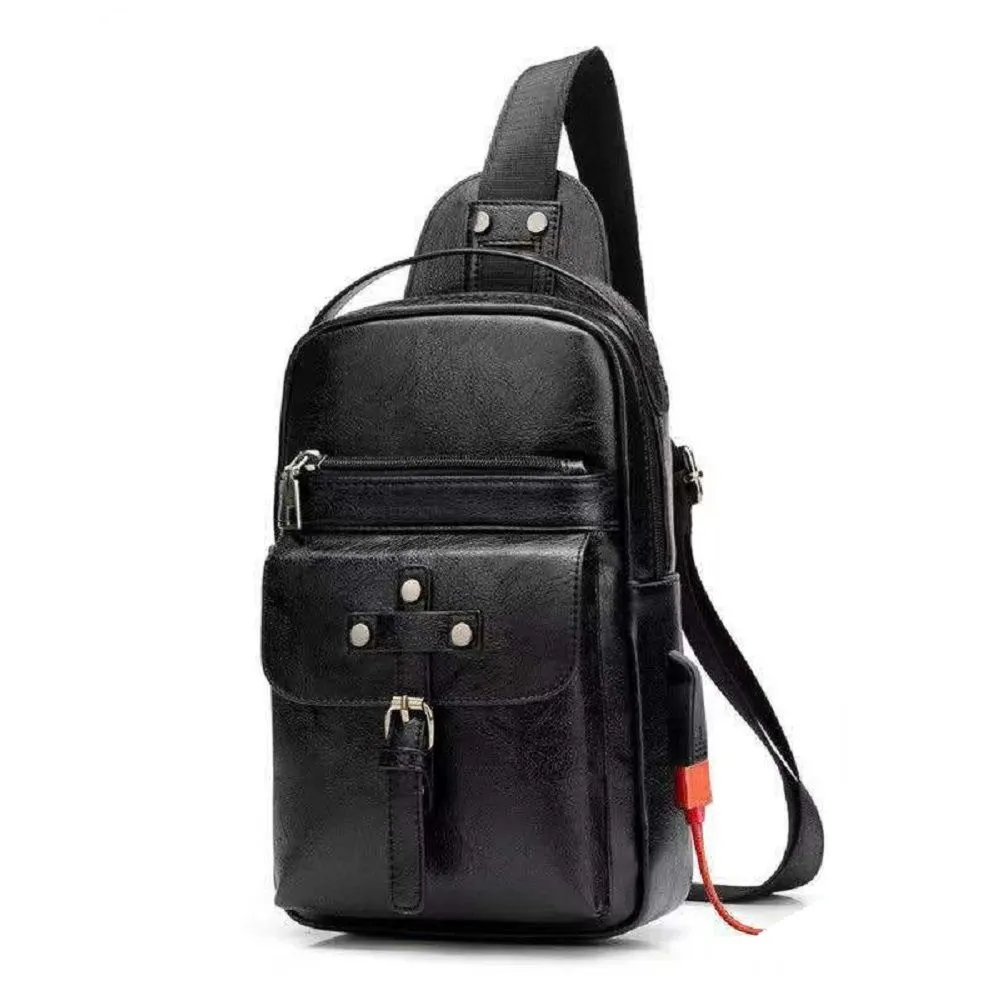 Backpack Waist Shoulder bag compatible with Ebook, Tablet and for DEXP A240 (2019) - Black