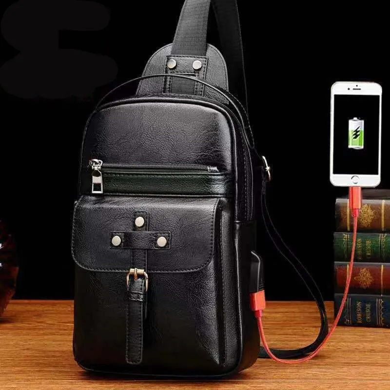 Backpack Waist Shoulder bag compatible with Ebook, Tablet and for DEXP A240 (2019) - Black