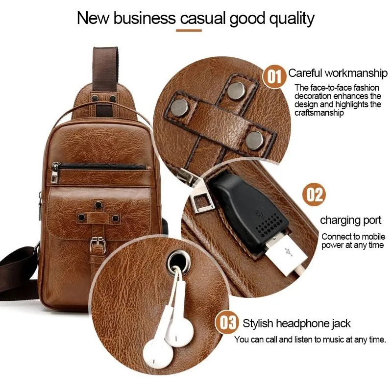 Backpack Waist Shoulder bag compatible with Ebook, Tablet and for DEXP A240 (2019) - Black