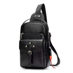 Backpack Waist Shoulder bag compatible with Ebook, Tablet and for DEXP A240 (2019) - Black