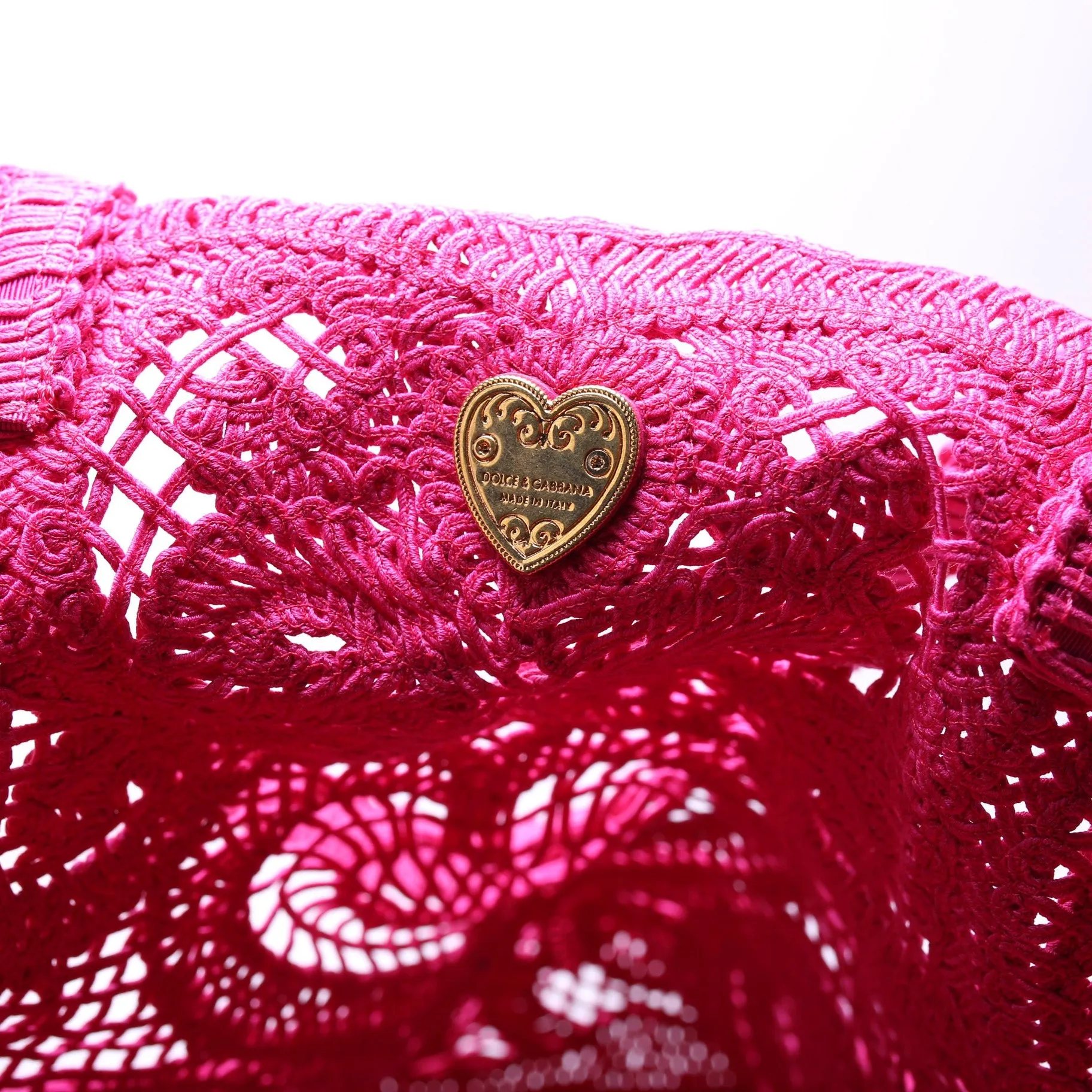 Beatrice Crochet Lace Shopper