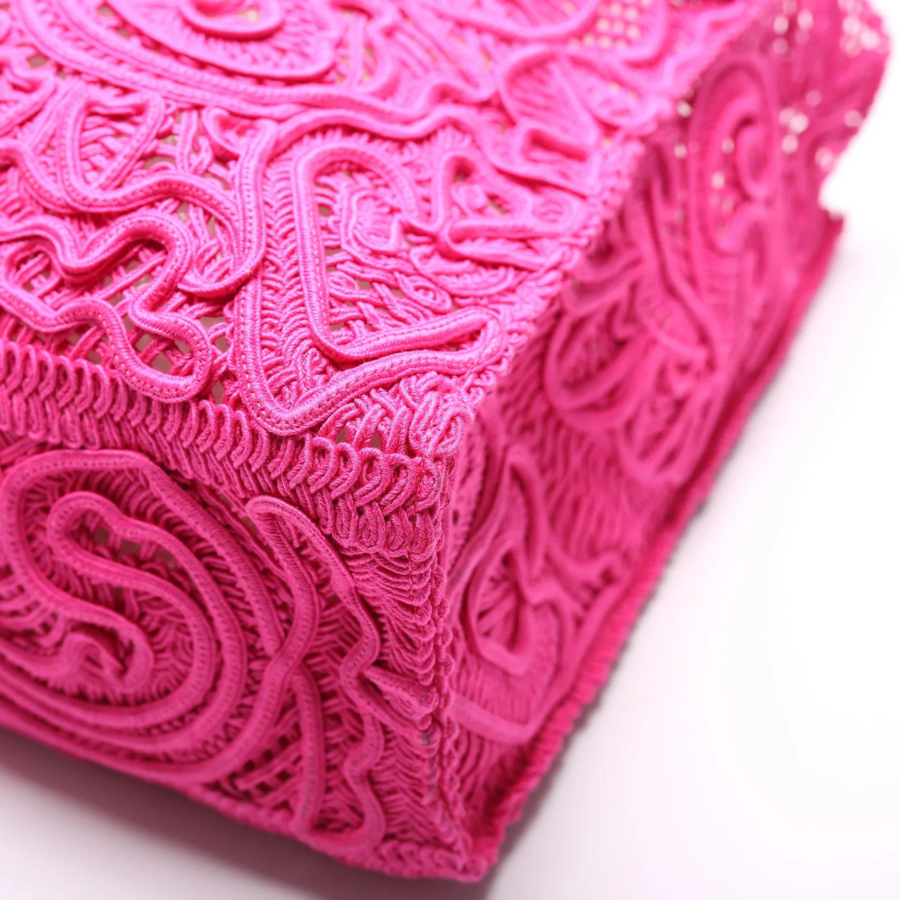 Beatrice Crochet Lace Shopper