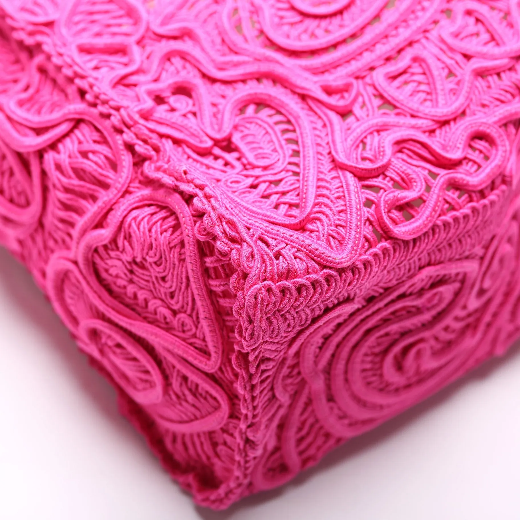 Beatrice Crochet Lace Shopper