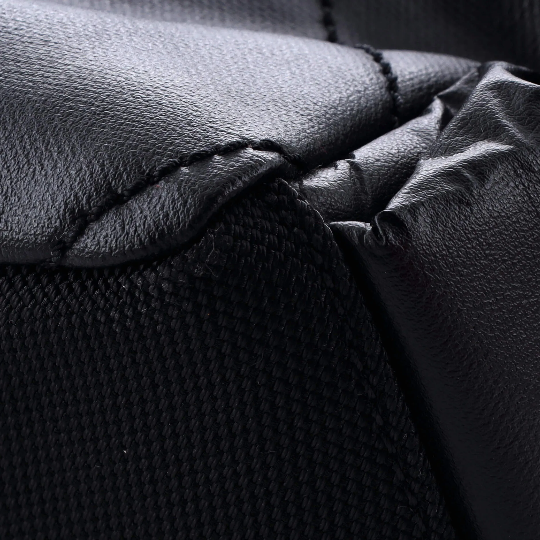 Biarritz Hobo Quilted Coated Canvas Large