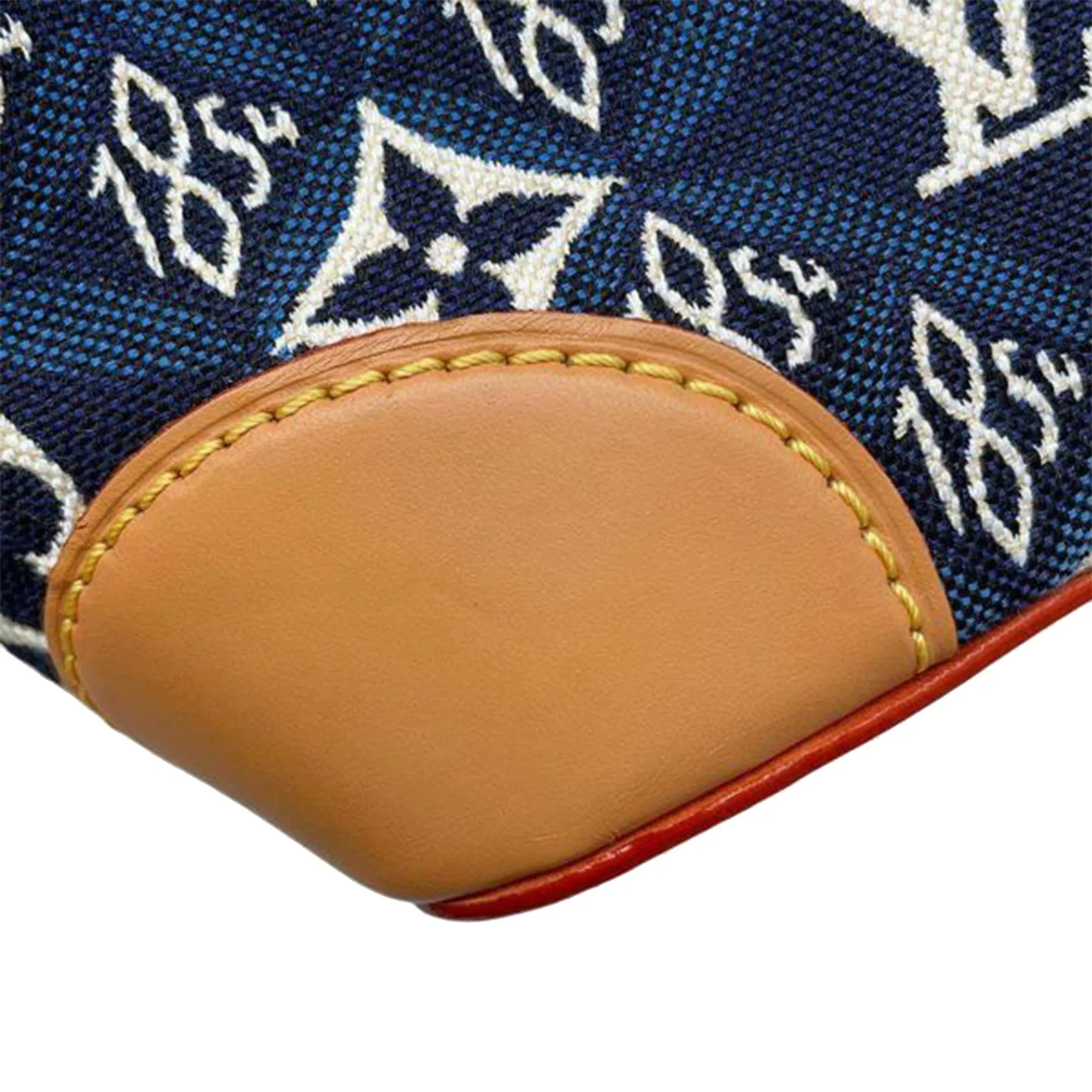 Blue Louis Vuitton Monogram Jacquard Since 1854 Nano Noe Bucket Bag