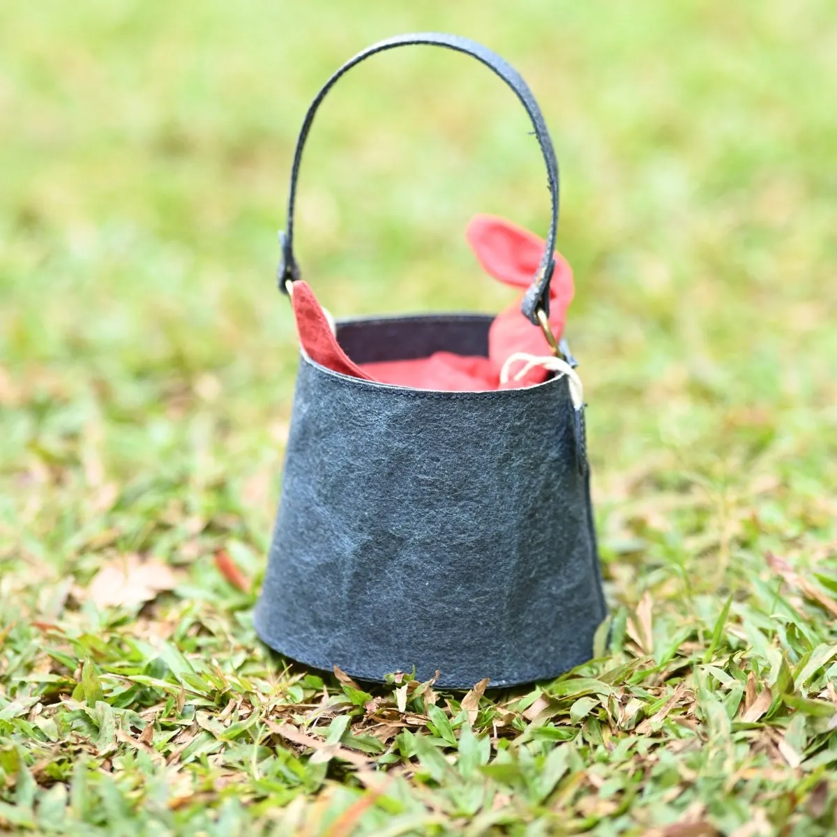 Bucket Bag For Women | Indigo Coconut Leather | Easy Maintenance | Sturdy