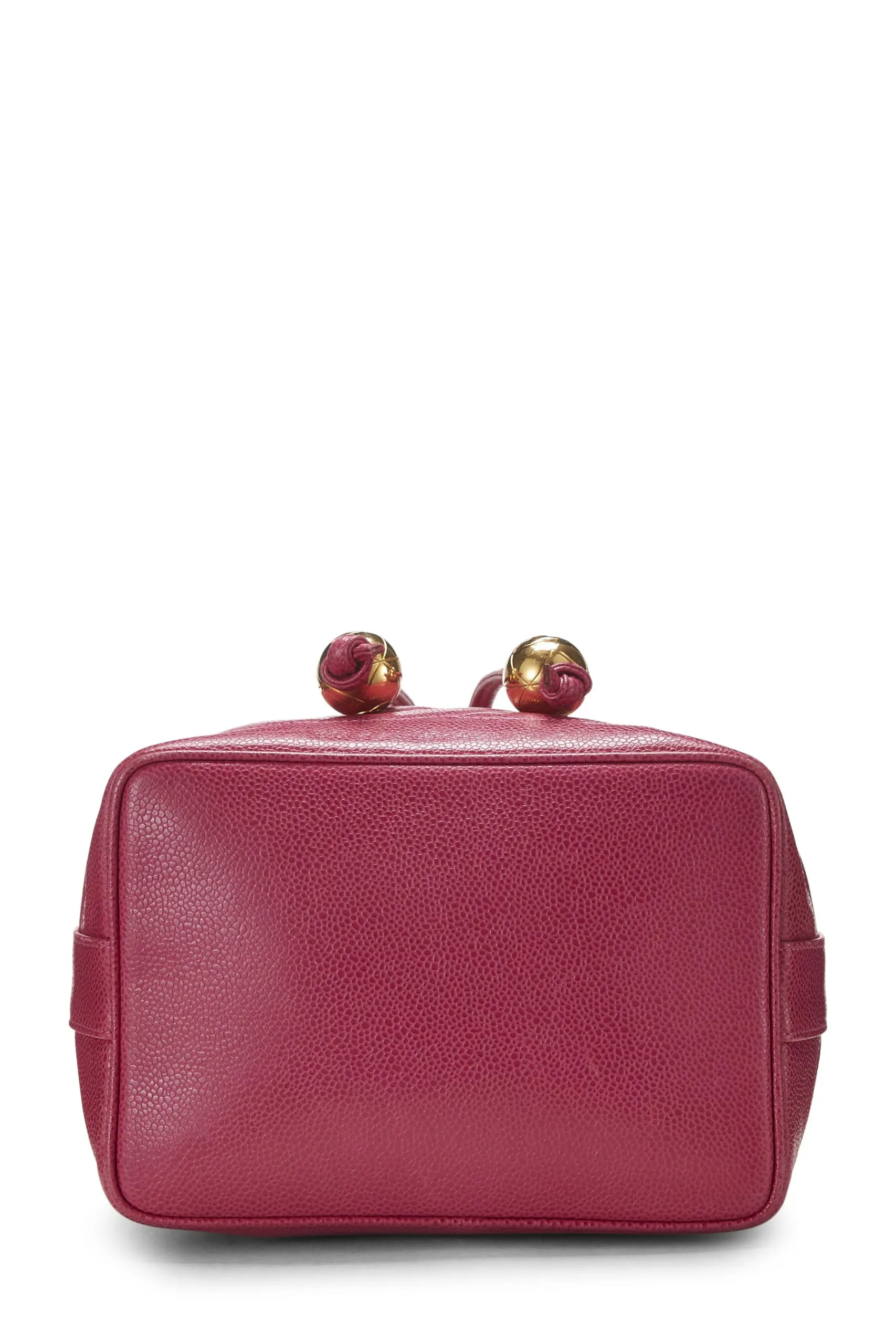 Chanel,  Pink Caviar 'CC' Bucket Bag Small, Pink
