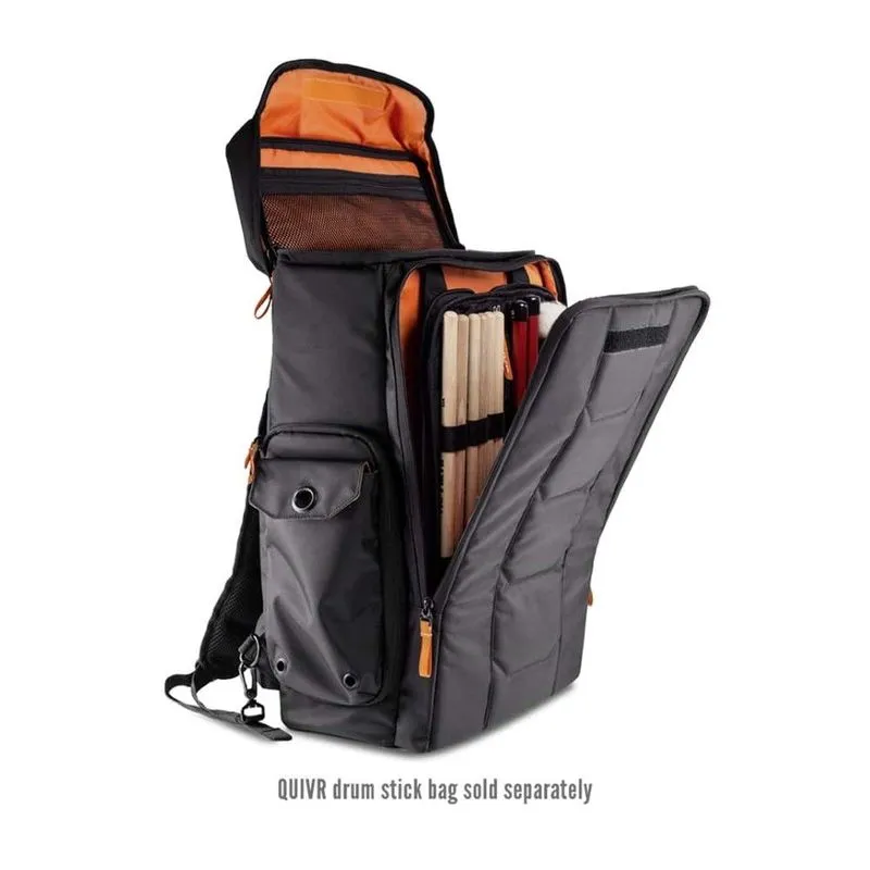 Gruv Stadium Bag Slim - Multi Use Tech Cargo Backpack (Black)