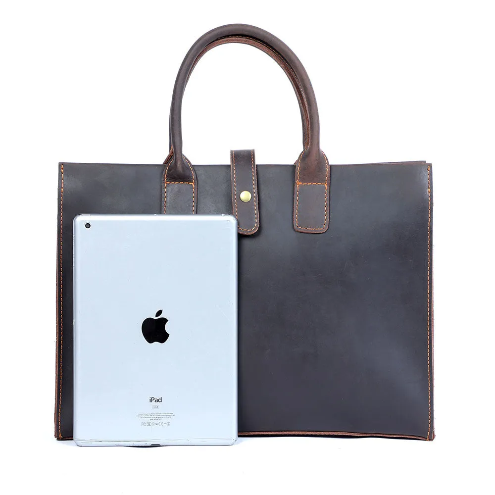 Leather Messenger Bag, Leather Briefcase, Leather Laptop Bag, Leather Shoulder Bag, Business Bag