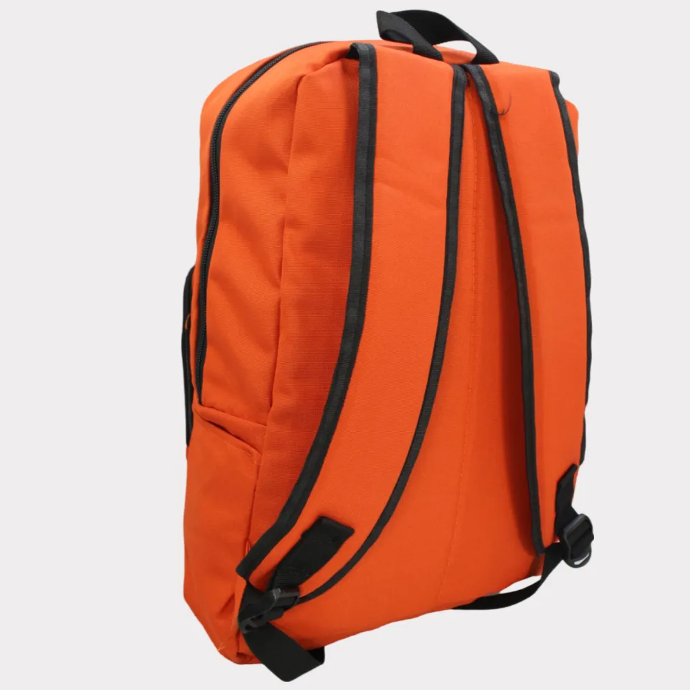 Orange Laptop Backpack