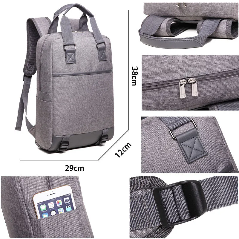 Oxford Laptop Backpack Waterproof Business Work Bags Teenager Backbag