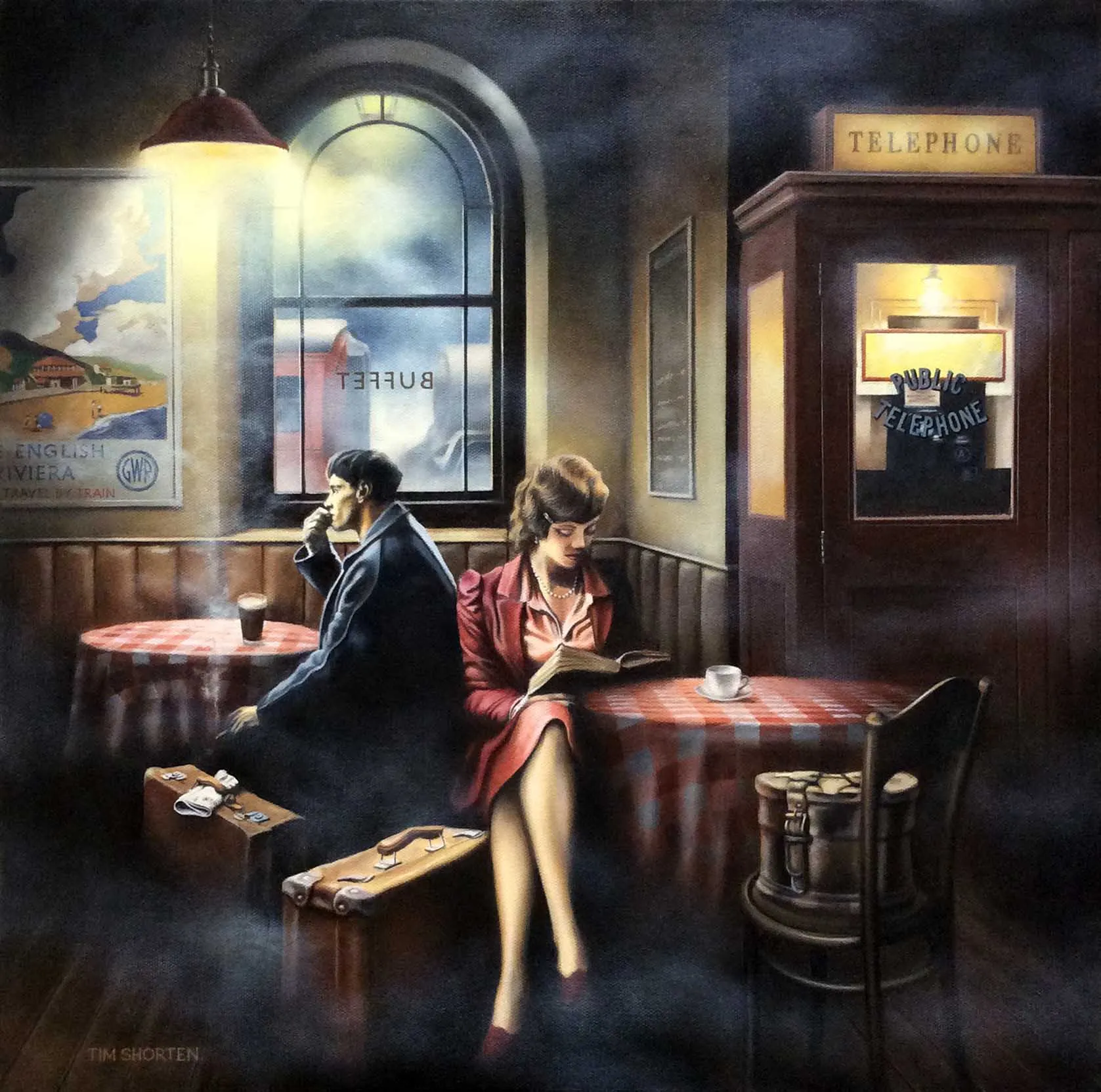 Passing Strangers ORIGINAL by Tim Shorten