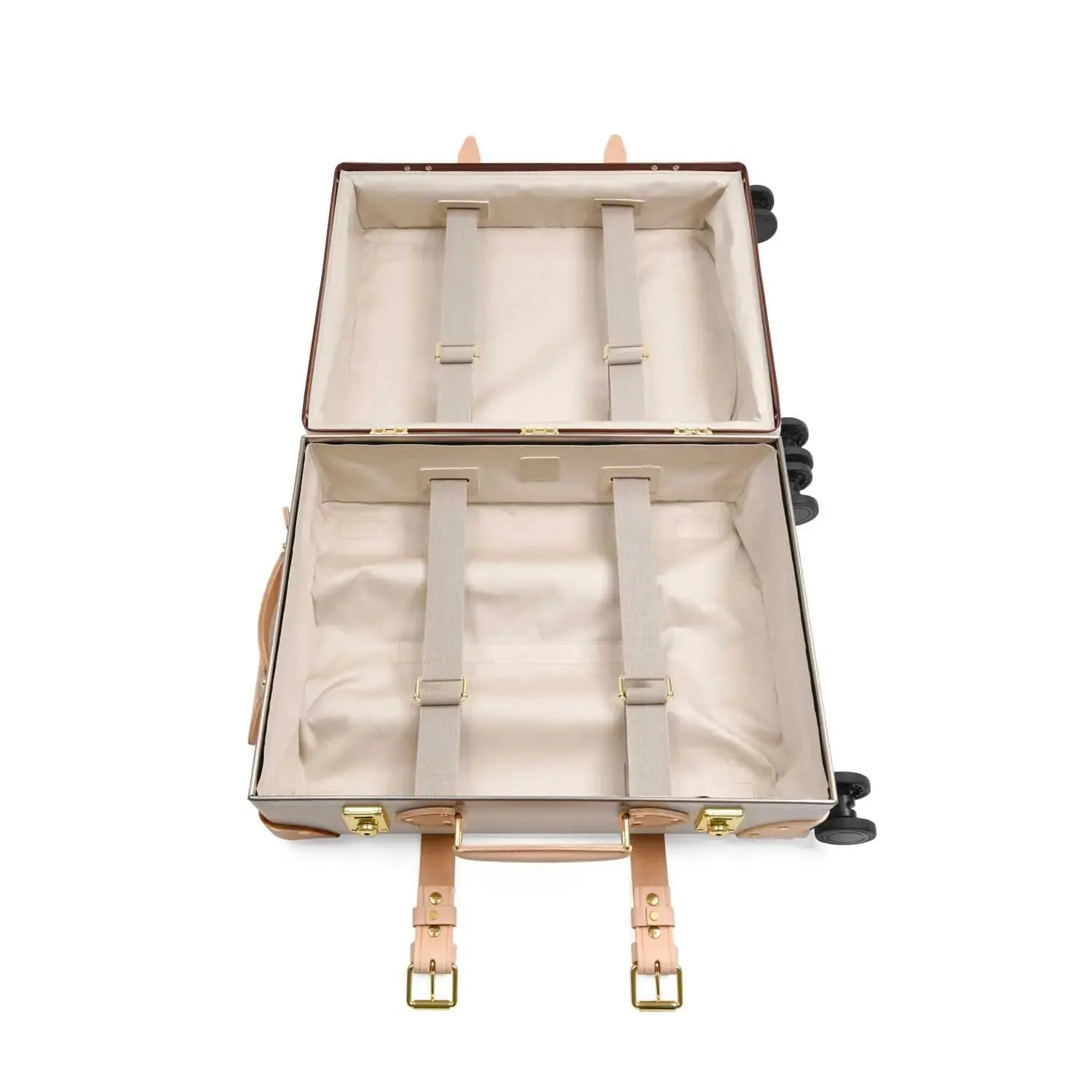 Safari · Carry-On - 4 Wheels | Ivory/Natural/Gold