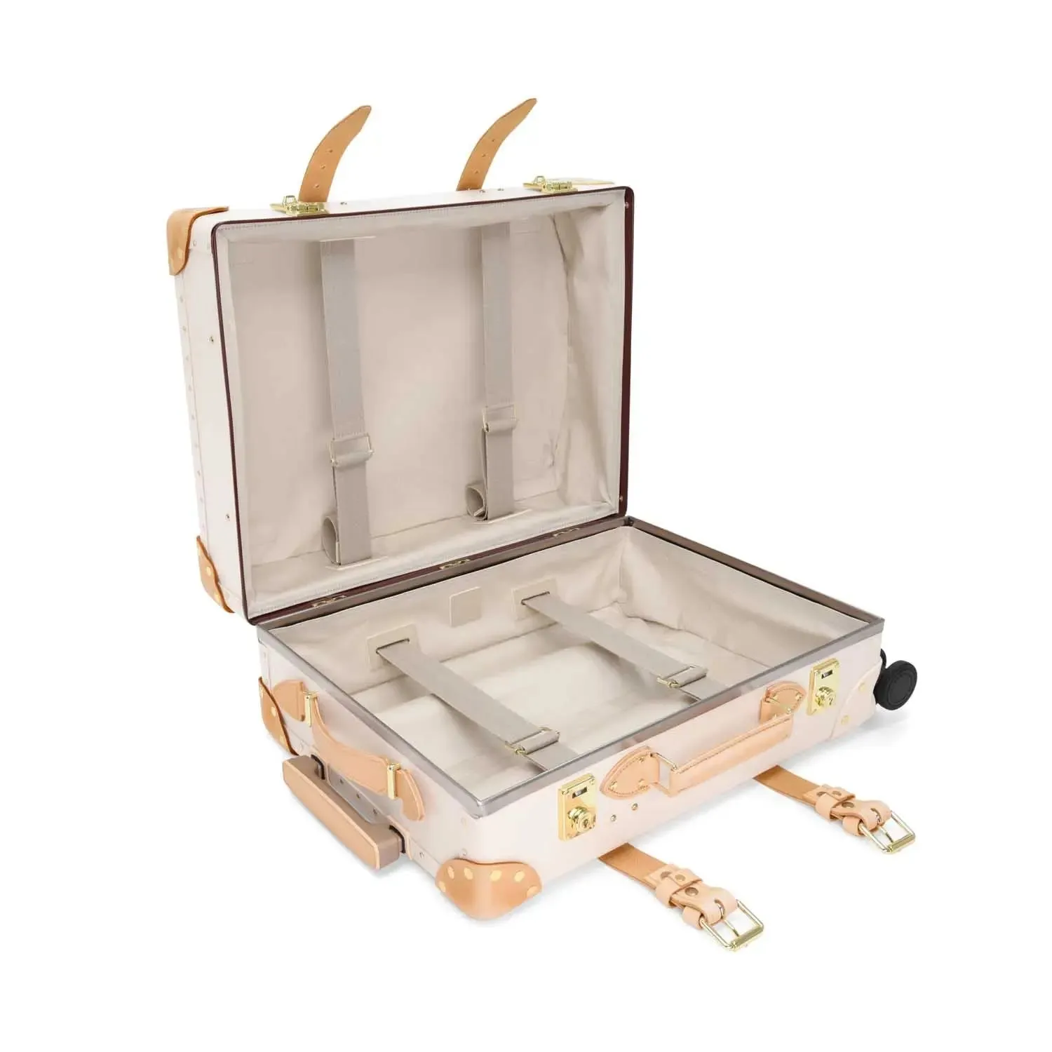 Safari · Carry-On - 4 Wheels | Ivory/Natural/Gold