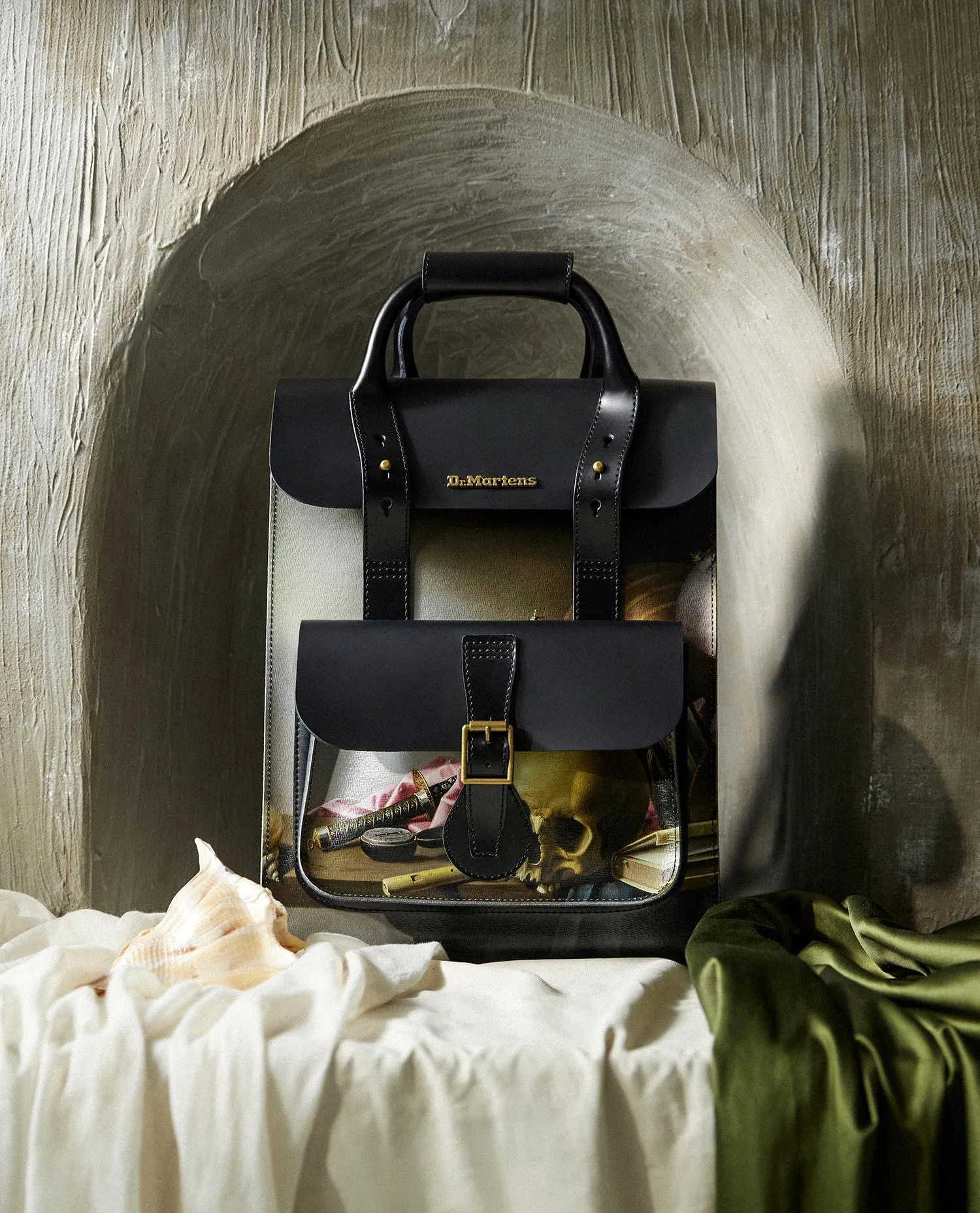 THE NATIONAL GALLERY HARMEN STEENWYCK LEATHER BACKPACK