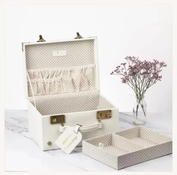 Trinket Memory Case - Ivory