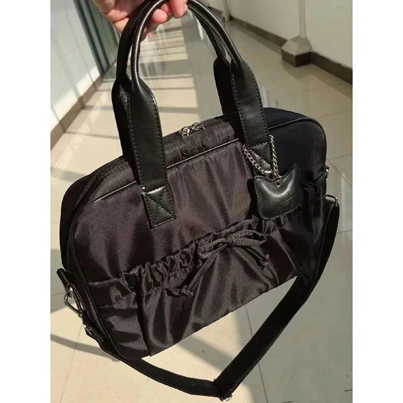 Uakiss Casual Tote Bags Female Ladies Commute Large Capacity Messenger Bolso Mujer Laptop Computer Bags with Interlayer