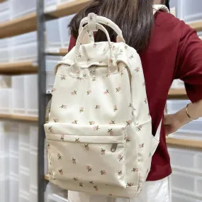 UAKISS  -  Fashion Women Cute Floral Student Backpack Trendy Lady Kawaii Book Bags Female Print Laptop College Backpack New Girl School Bag