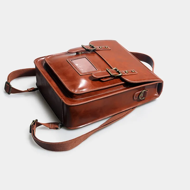 Womens Vegan Leather Backpack Purse Crossbody Laptop Messenger Bag Book Bags for Women