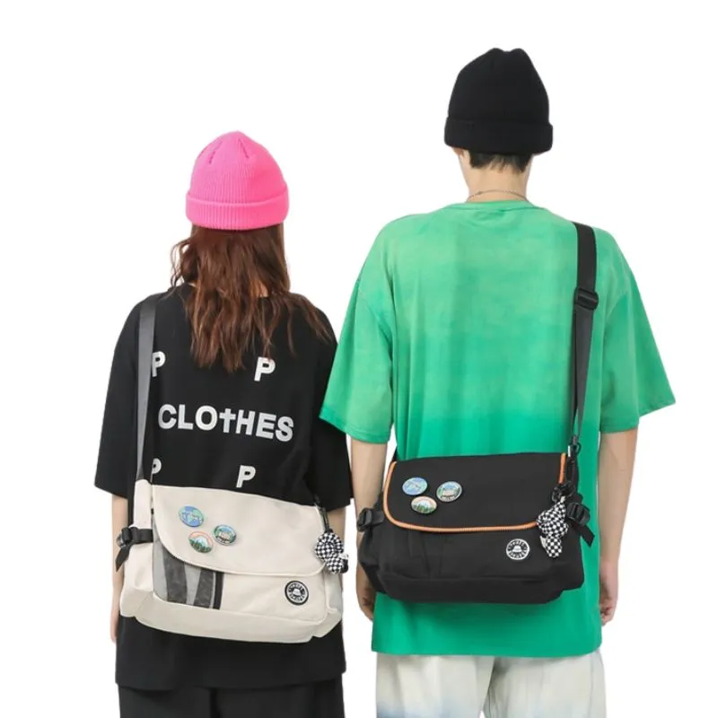 Zip Messenger Bag